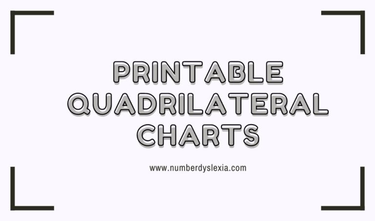 Free Printable Quadrilateral Classification, Properties &amp; theorem flow ...