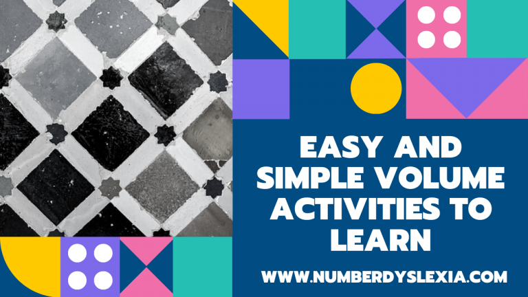 Easy And Simple Volume Activities To Learn - Number Dyslexia
