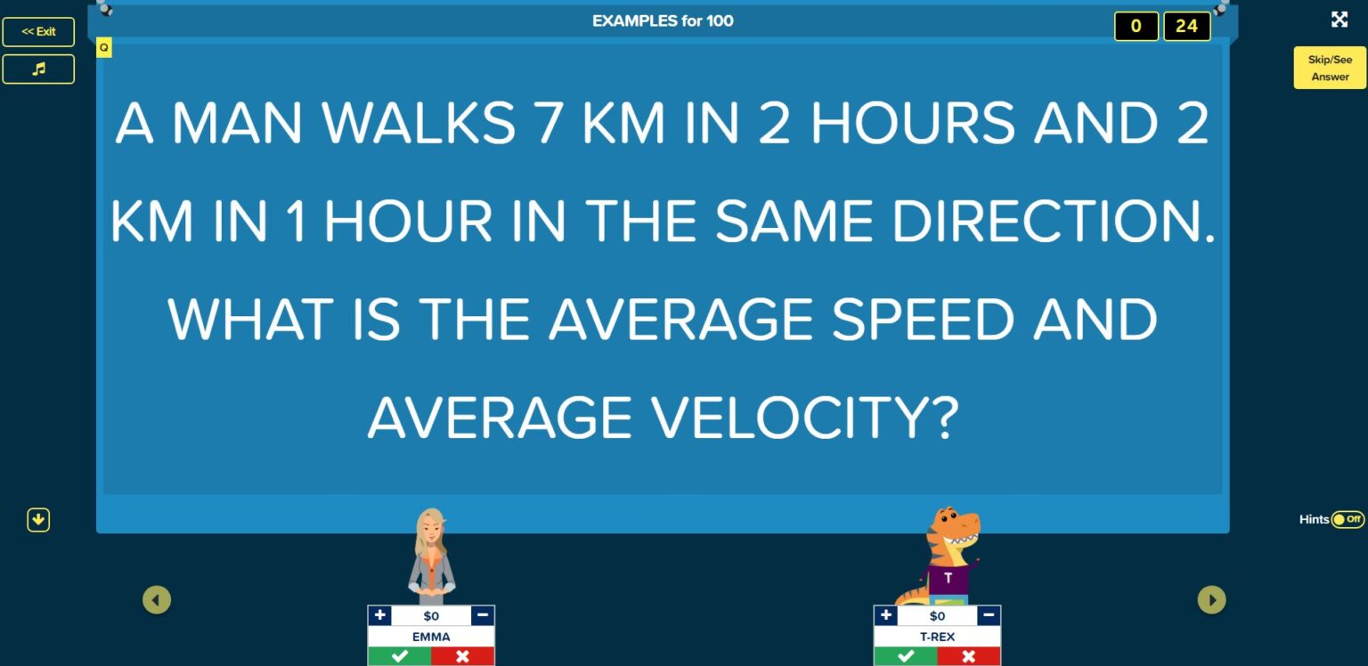 8 Fun Games And Activities For Learning Speed, Velocity, & Acceleration