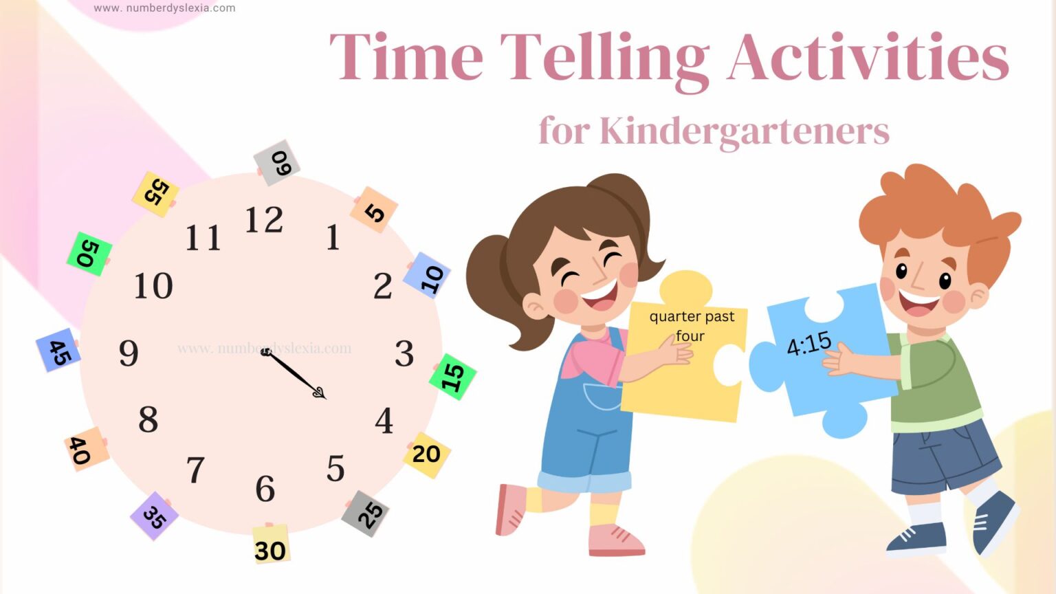 7 Engaging Time Telling Activities For Kindergarteners Number Dyslexia