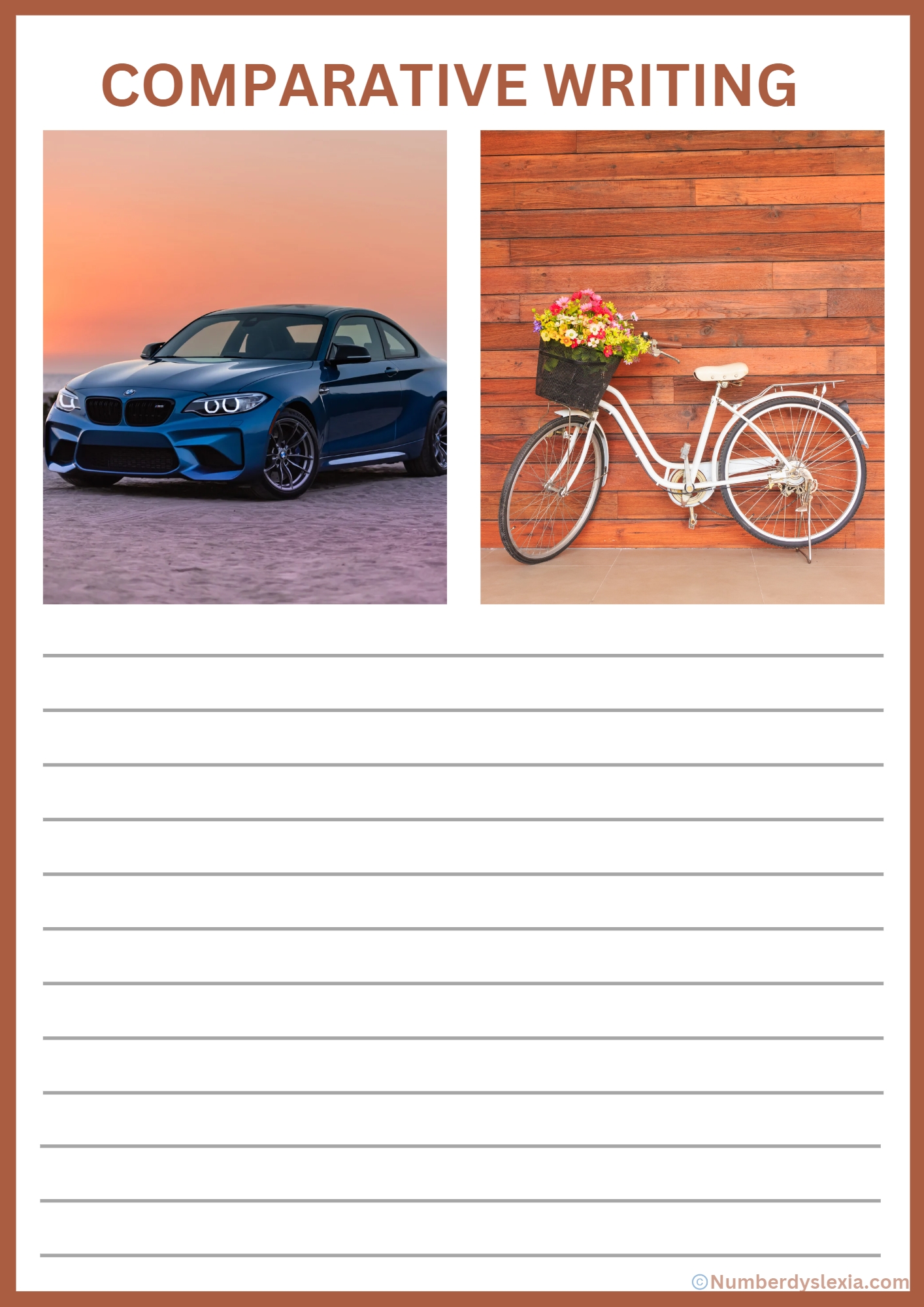 Writing a "Comparative" Paragraph