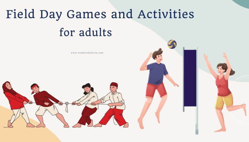 12 Field Day Games & Activities For Adults - Number Dyslexia