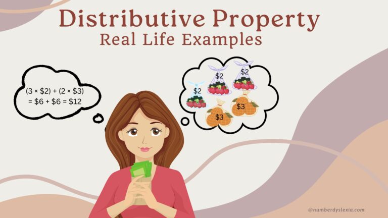 8 Real Life Examples Of Distributive Property - Number Dyslexia