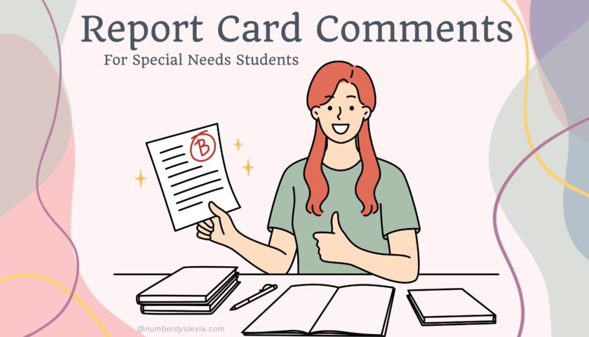 80 Report Card Comments For Students With Special Needs [PDF Included ...