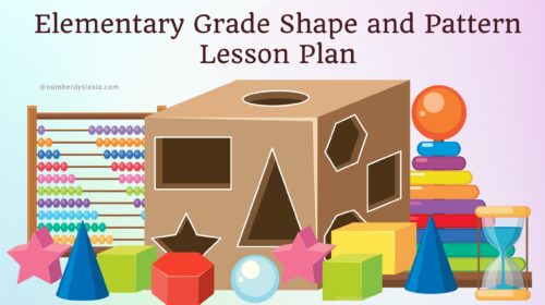 Printable Elementary Grade Shape and Pattern Lesson Plan [PDF Included ...