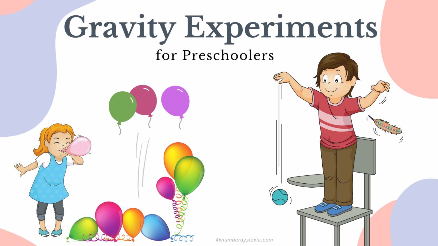 7 Fun Gravity Experiments for Preschoolers Number Dyslexia