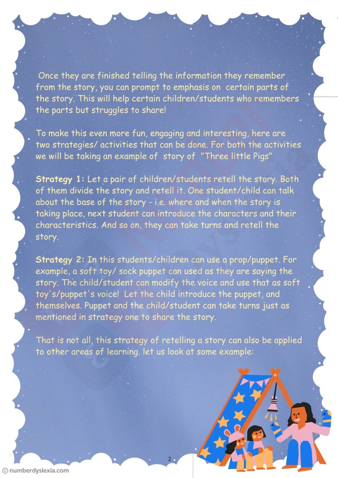 Story Retelling Lesson Plan [PDF Included] - Number Dyslexia