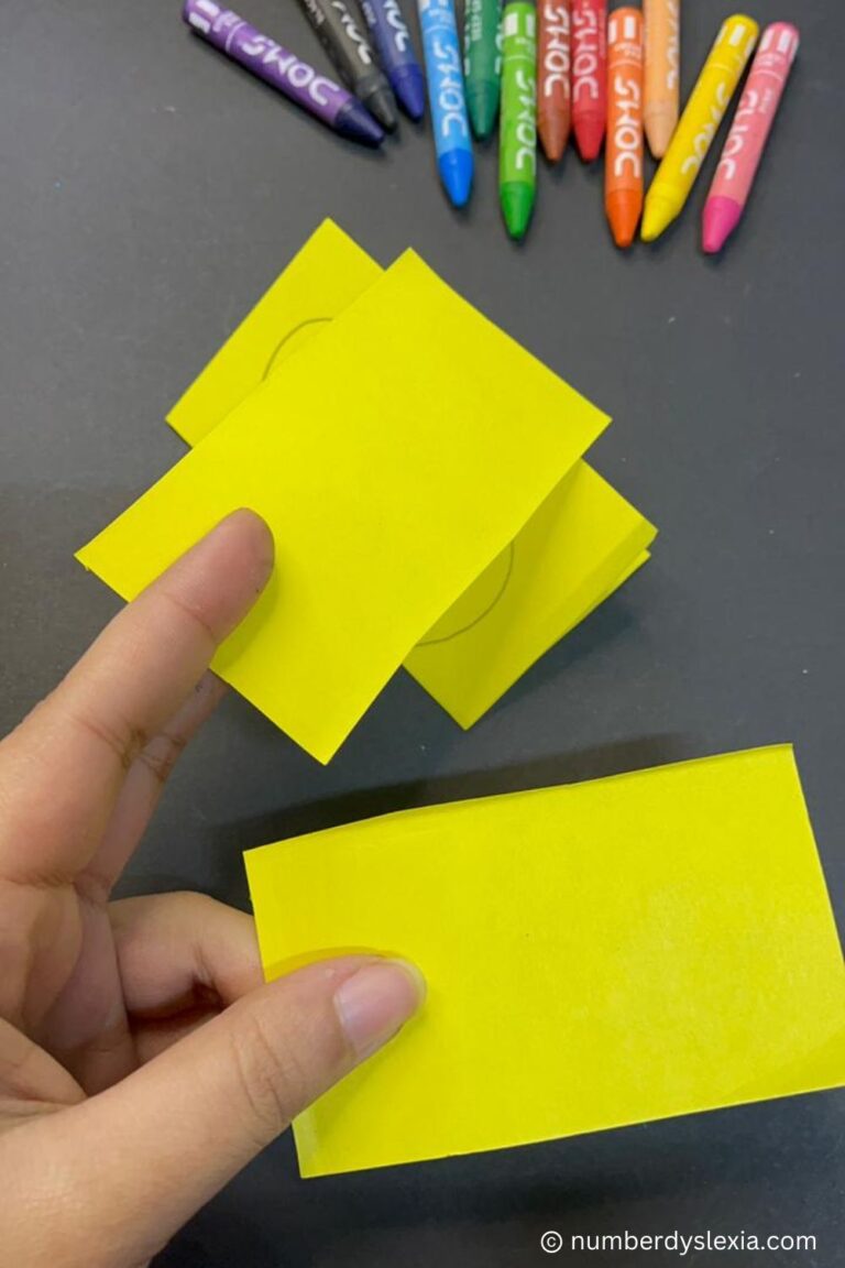 DIY: Cute Construction Paper Pencil Toppers - Number Dyslexia