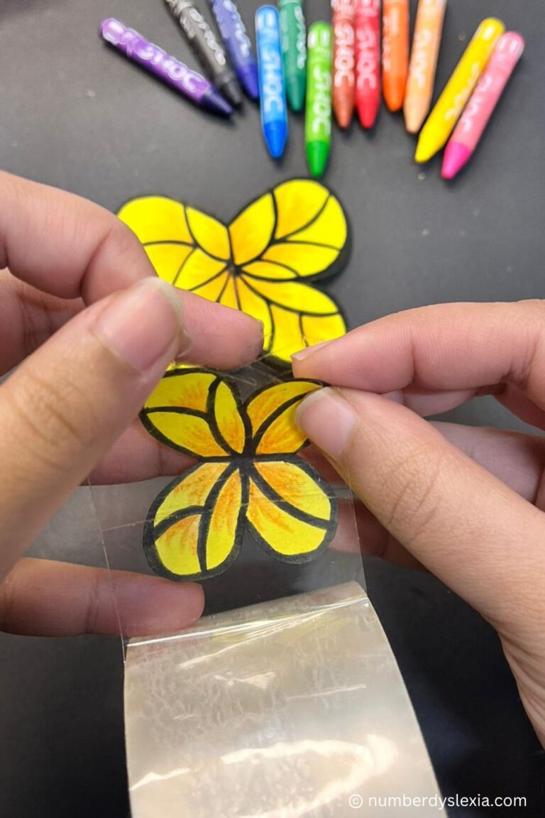 DIY: Cute Construction Paper Pencil Toppers - Number Dyslexia