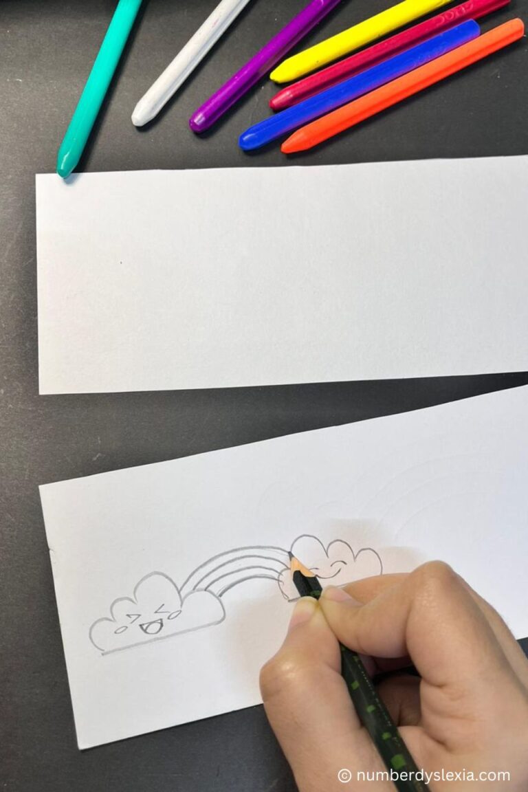 DIY: Cute Construction Paper Pencil Toppers - Number Dyslexia