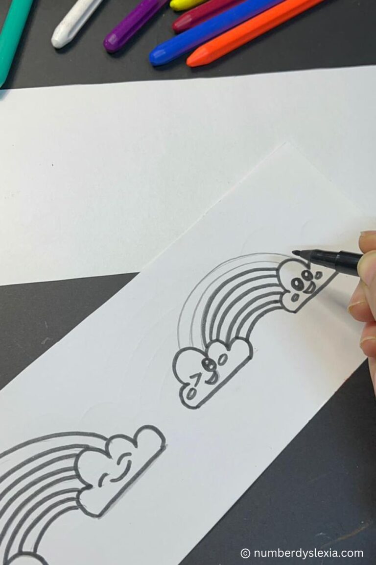 DIY: Cute Construction Paper Pencil Toppers - Number Dyslexia