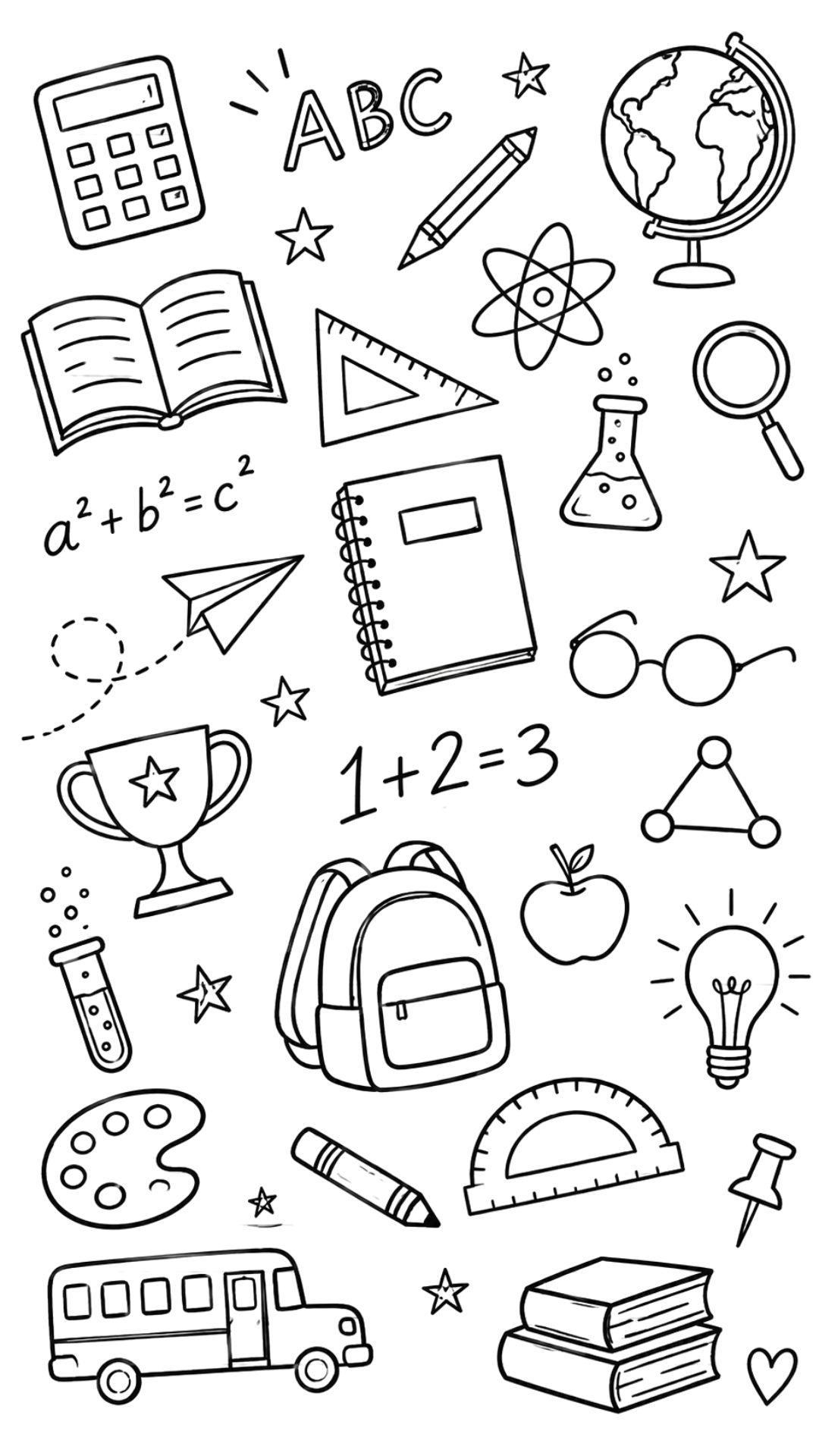 Middle School Doodles
