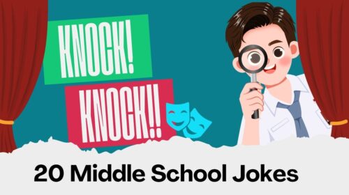 20 middle school jokes