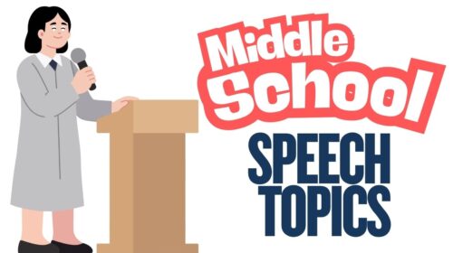 100 Speech Topics for Middle School Students (Fun, Easy & Thought-Provoking)